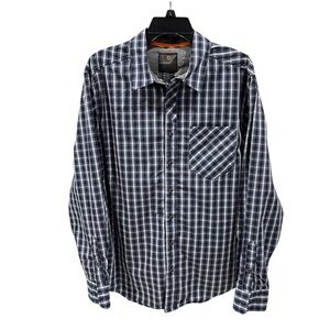 5.11 Tactical Covert Flex Long Sleeve Button Down Plaid Shirt Size Large